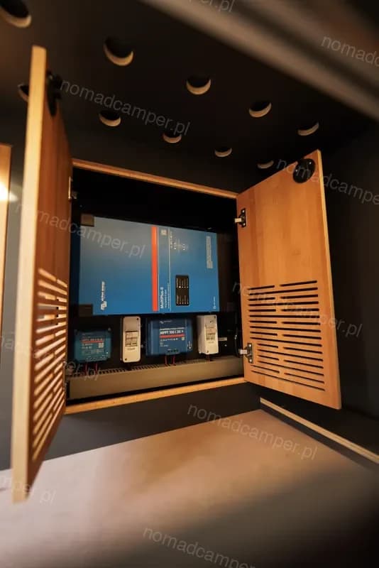 Szafa elektryczna z inwerterem Victron Energy