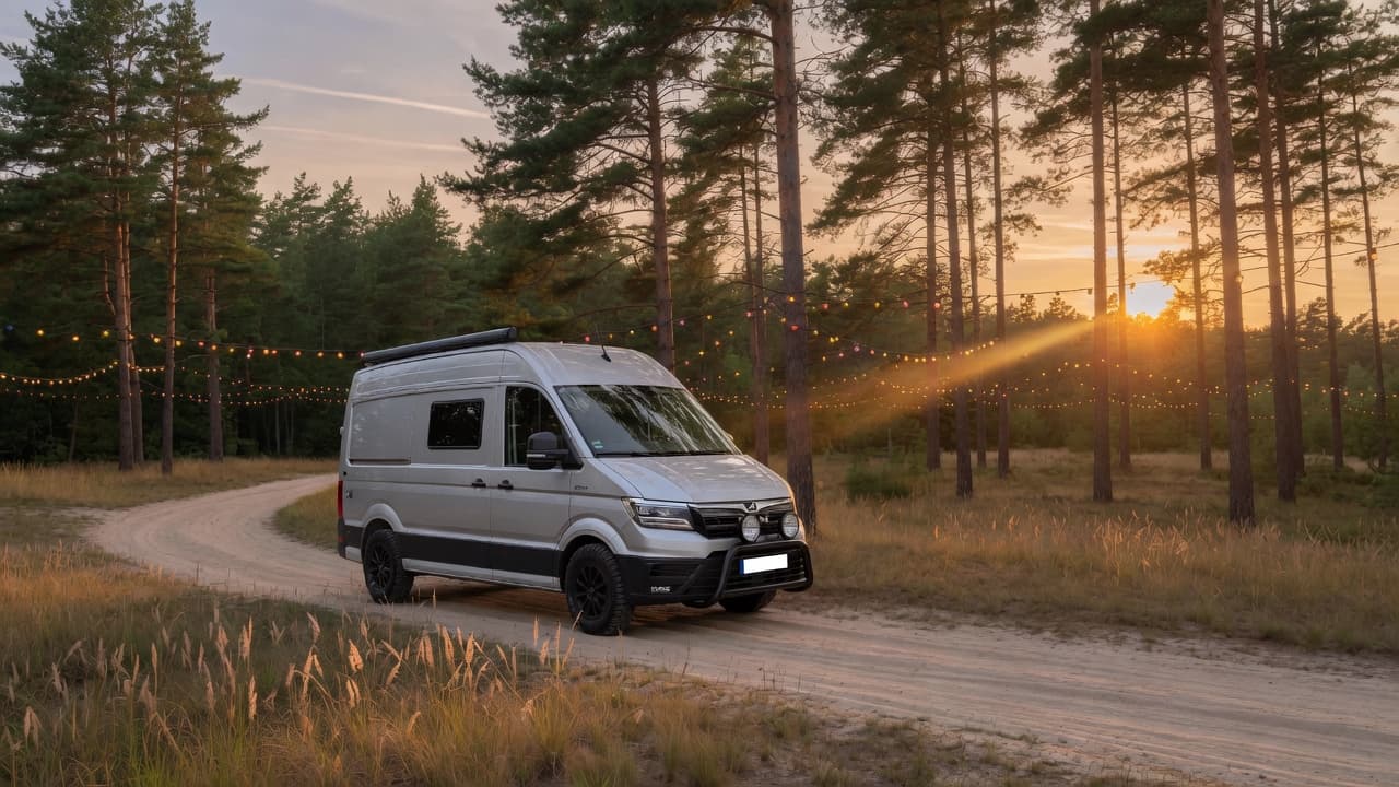 Garbicz Festival campervan 2027. Delivery package 2000 euro